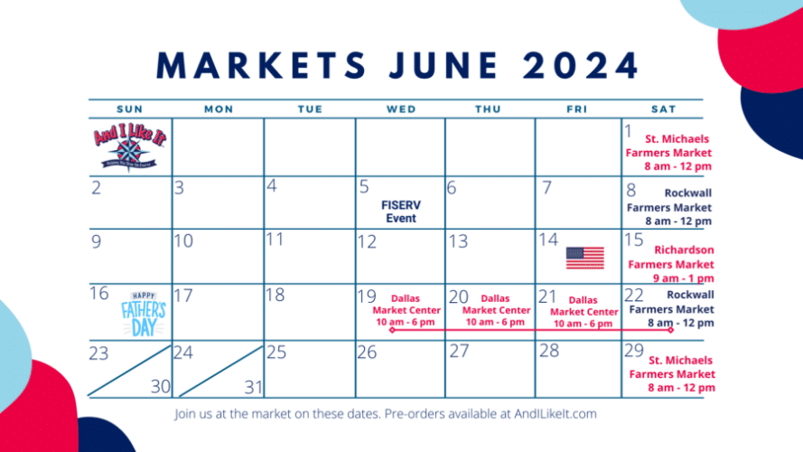 June Calendar of Events