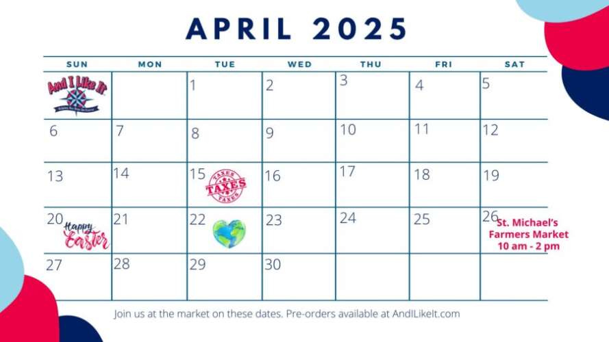 And I Like It Events Calendar