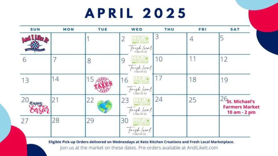Calendar of events